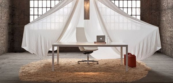 desk Frame Sinetica 近代的なオフィスデスク