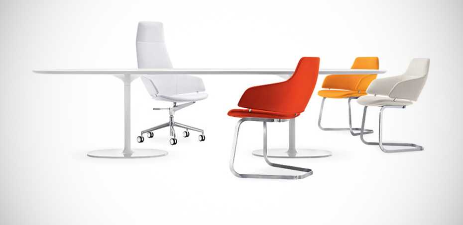 イタリアのエグゼクティブオフィスチェア アストン by Arper Italia