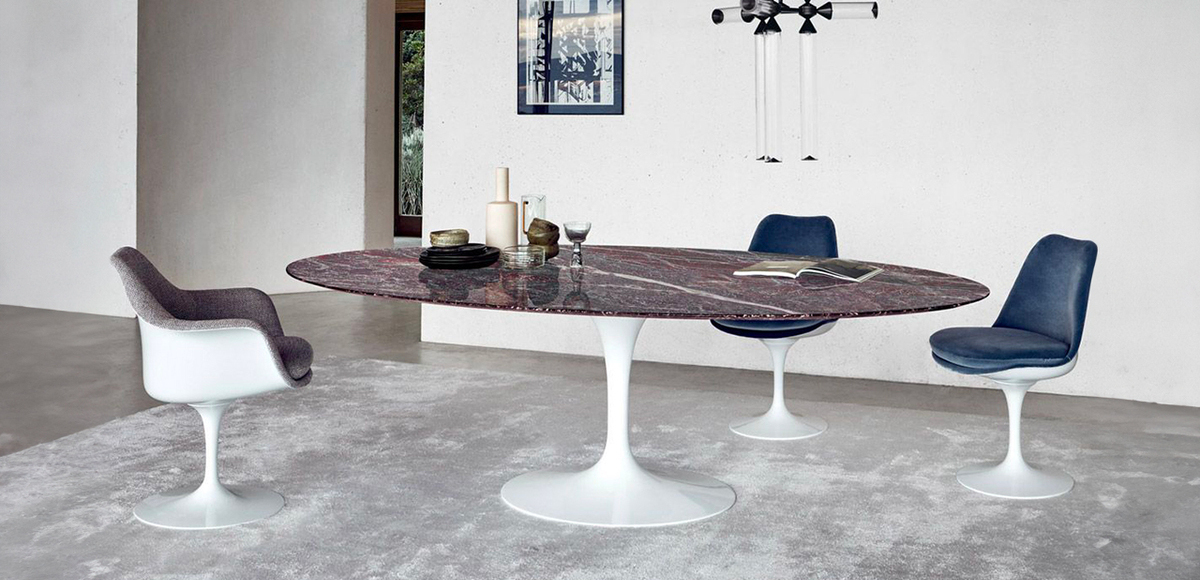 サーリネン・チューリップのオリジナルテーブルコレクション by Knoll