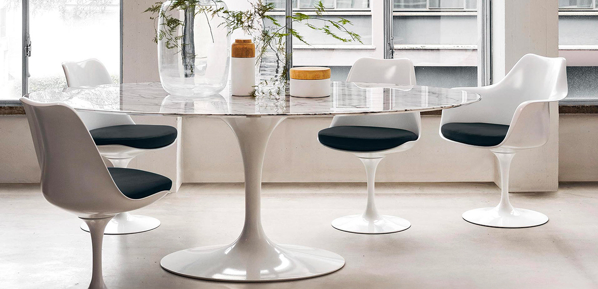 サーリネン・チューリップのオリジナルテーブルコレクション by Knoll