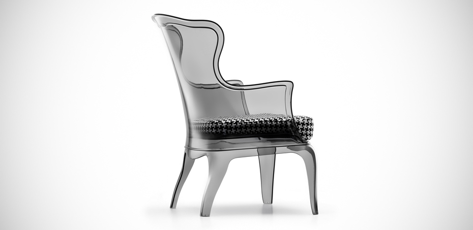 Pasha armchair Pedrali テーブルの設計