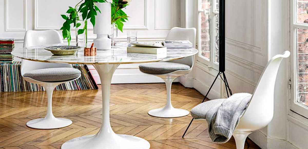 サーリネン・チューリップのオリジナルテーブルコレクション by Knoll