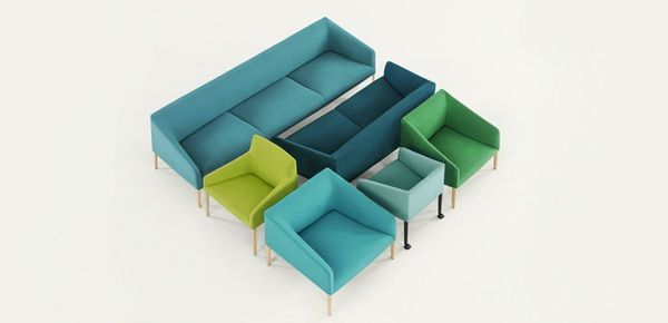 Saari sofas Arper デザイナーズソファ