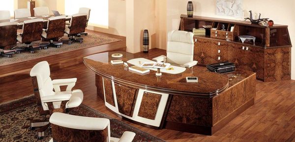 luxury desk Falcon 古典的な事務机