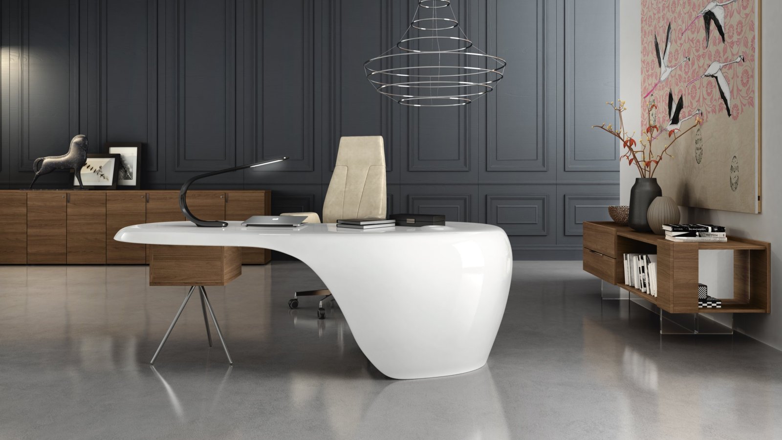 Della Rovere のデザイナーズデスク Uno