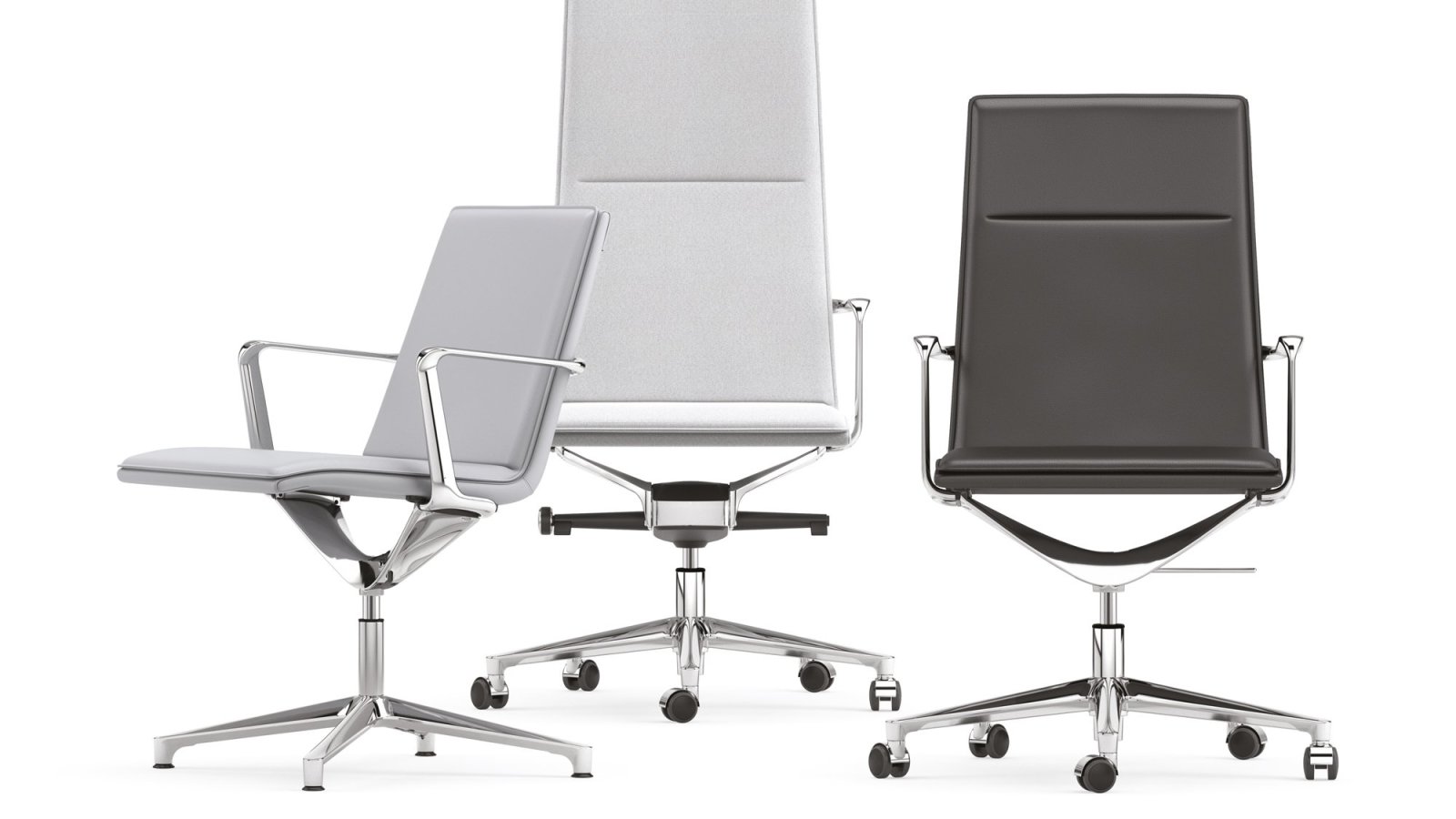 会議テーブルを囲む役員チェアValea Chair
