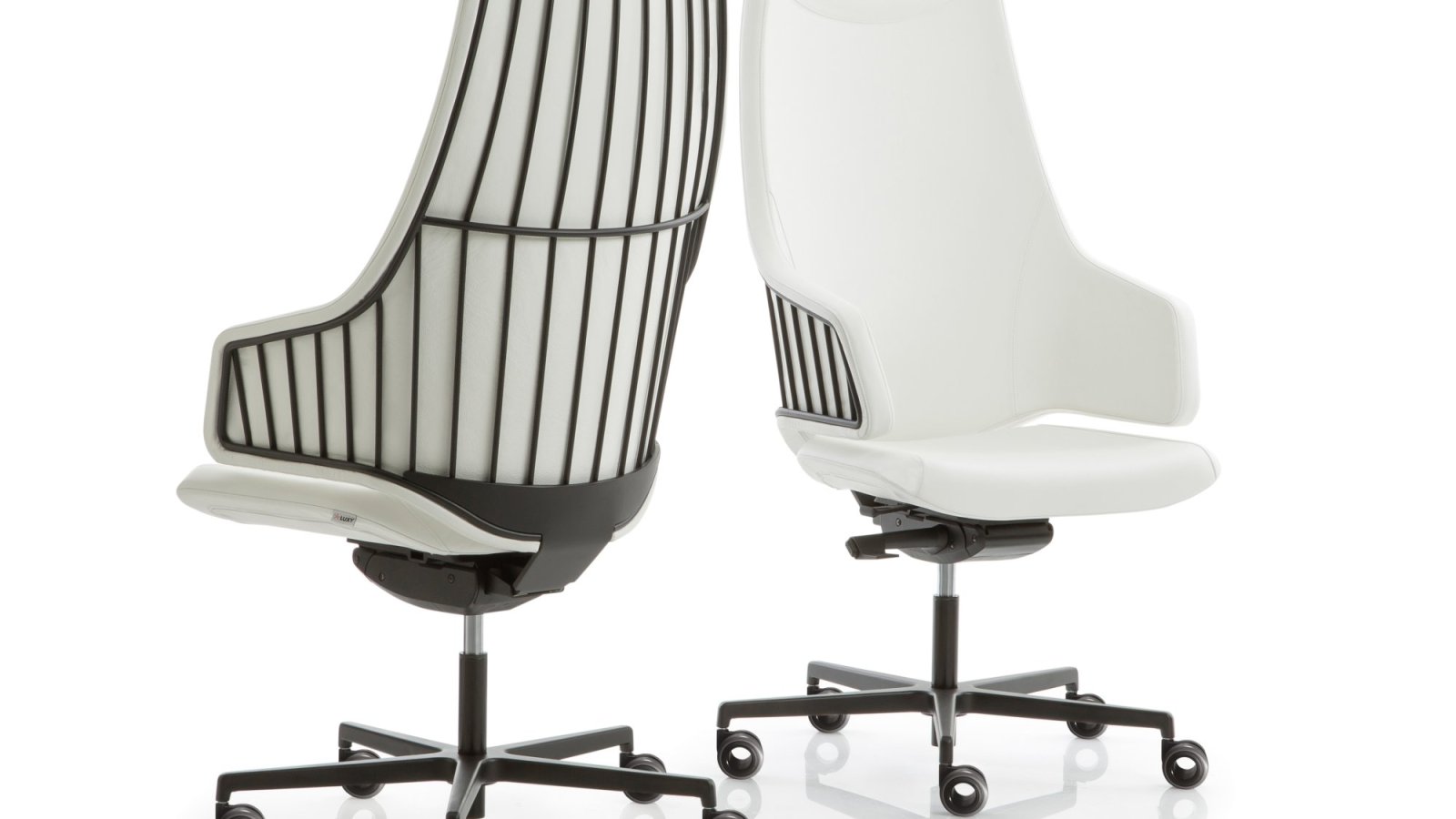 ハイバックのエグゼクティブチェア Italia、Luxy 製