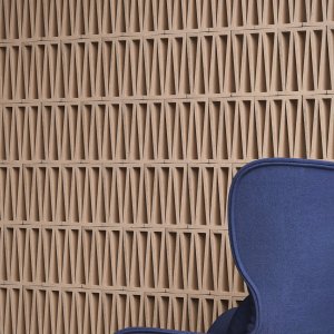 柳材プロファイル付き Celosia の壁