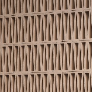 押出成形テラコッタの Celosia ブロック単体