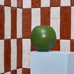 Mutina の Chamotte Quadra モジュールのディテール