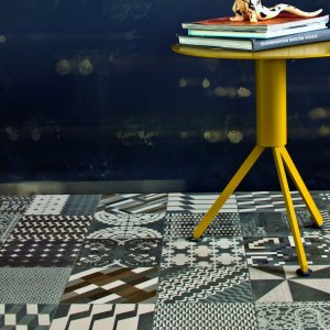 Mutina の Azulej Renda 柄のディテール