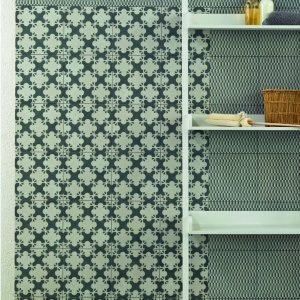 Mutina の Azulej Prata 柄のディテール