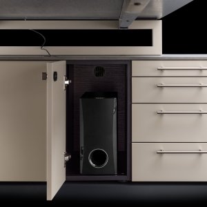 Arche 革インレイのステッチ