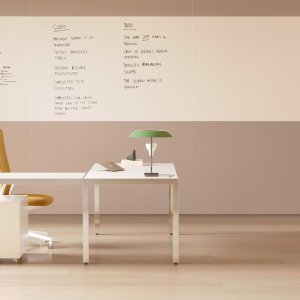 中央トップアクセス付きの Fattore Alpha 会議テーブル 320 cm