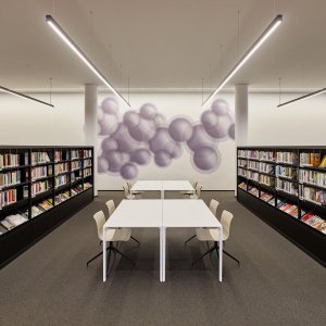 配線孔が2つあるNuurのOffice仕様