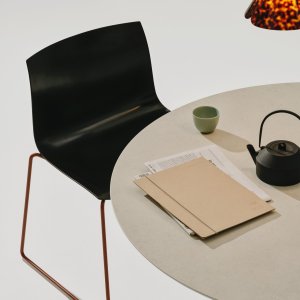 Catifa Carta のシェル表面に見える紙の繊維