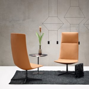 ミドルバックの Catifa Sensit ファブリック張り