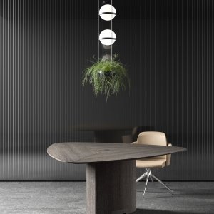 ステッチの見えるTriloの革インサート