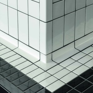 Din のピースで包まれた浴槽