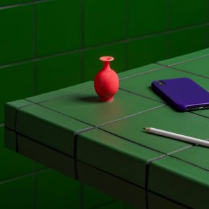 Mutina の Din 色壁のレセプション