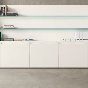 支柱脚の E-Place 円形ミーティングテーブル Ø 120、DVO Office