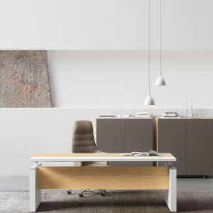 径 120 cm の会話用ペニンシュラ付き Oxford