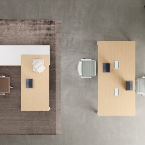ロット固有の色調を持つ Planeta のストーン天板