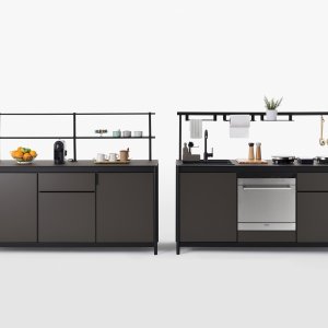 交換式トレーのシステム Fluido、Martex 製