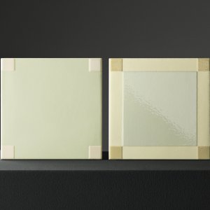 Homage to the Square壁のリビング