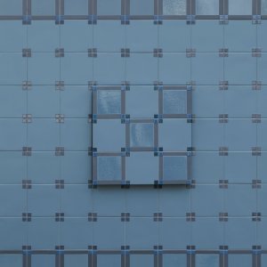 Homage to the Squareで仕上げた外壁