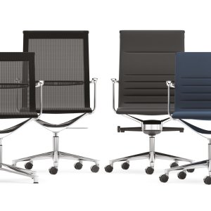 成形クッションを備えたファブリックのUna Executive