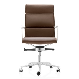 Una Chairのクローズドアルミアームレスト