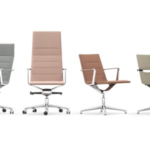 Valea Chairのアルミダイカスト製クローズドアーム