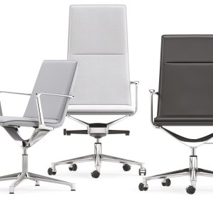会議テーブルを囲む役員チェアValea Chair