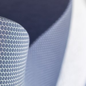 カーボンファイバーで補強したNautileの縫い目