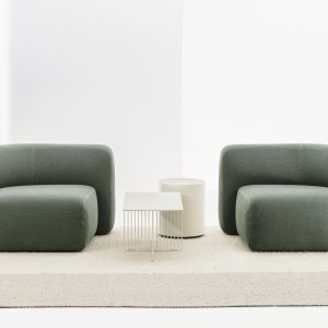 Andrea Steidl がデザインした Suiseki モジュールソファ