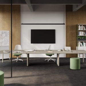 5th Elementの台形脚58 x 50mmとナイロンエンドキャップのディテール