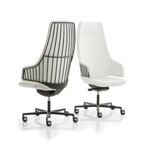 ハイバックのエグゼクティブチェア Italia、Luxy 製