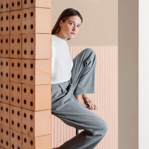 リブが見える Bloc ブロックの断面