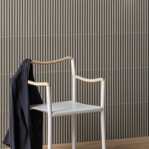 Rombini を背景壁にしたレセプション