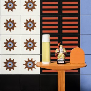 Margherita コレクションの Stripes 磁器タイル