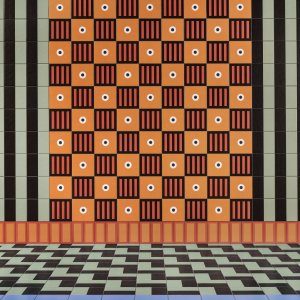 Mutina Margherita 手描き柄タイル Line