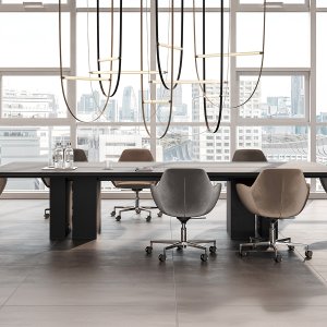 Ono コレクションのオーク 57 x 57 cm コーヒーテーブル