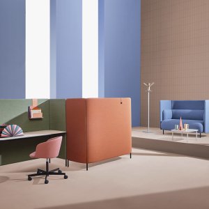 Pedrali Buddy 212 のプーフ、90×90 cm