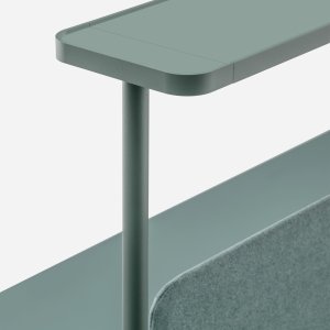 Rizz Office の CC60 ダクトの蓋、天板と同じ Fenix から切り出したもの