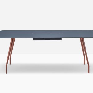 開いた状態の CC60 ダクトと黒鋼板の内部、Rizz Office