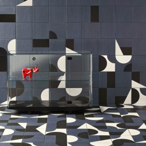 会議室の Puzzle 壁面