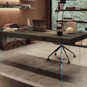 LAGO の Air Desk を置いたモダンオフィス