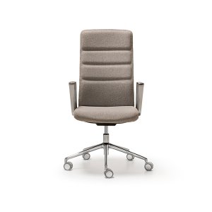 社長椅子 That’s it Executive、アルミの固定肘掛け